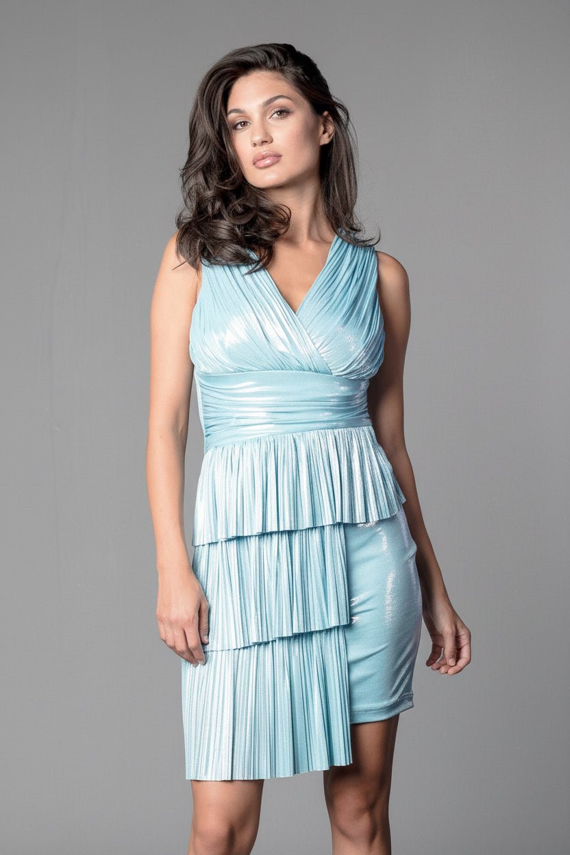 Elegantna plisirana haljina – Sculpt & Flow look