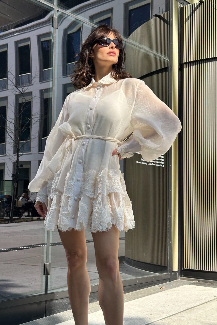 Talijanska čipkasta haljina – Rich Lace statement