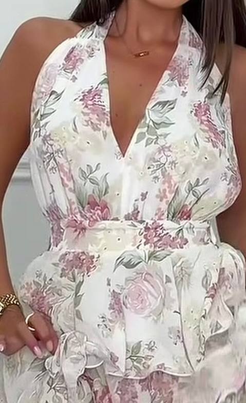 Summer Bloom – cvjetna maxi haljina