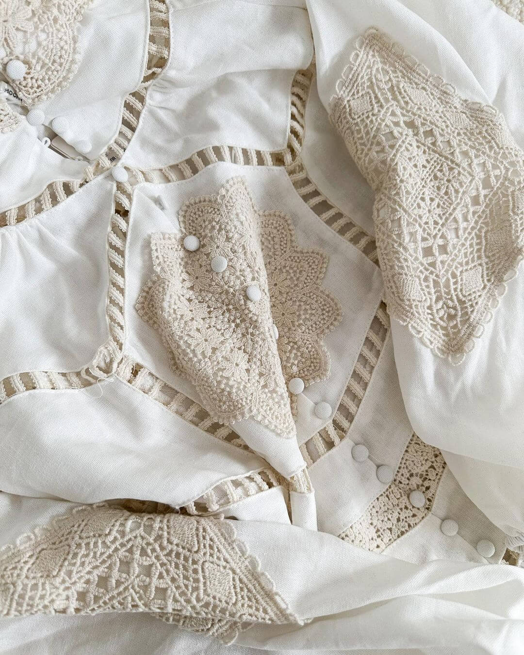 Bijela boho haljina Coco